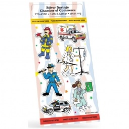 Emergency Worker Peel-N-Play Custom Stickers 