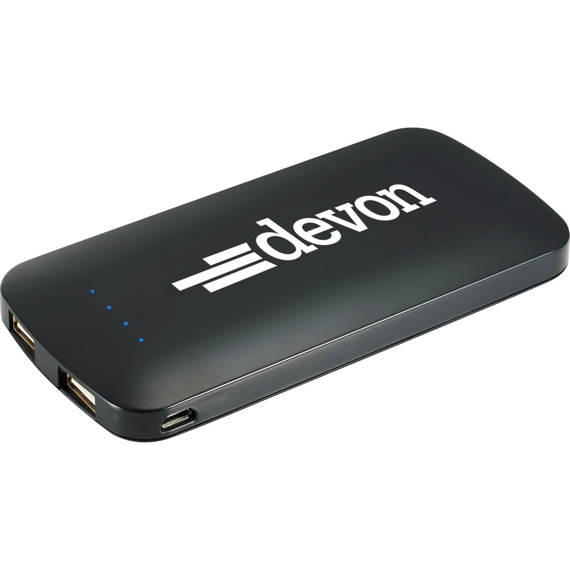 Slim Dual Port Power Bank Custom Charger 4000 mAh Custom Chargers