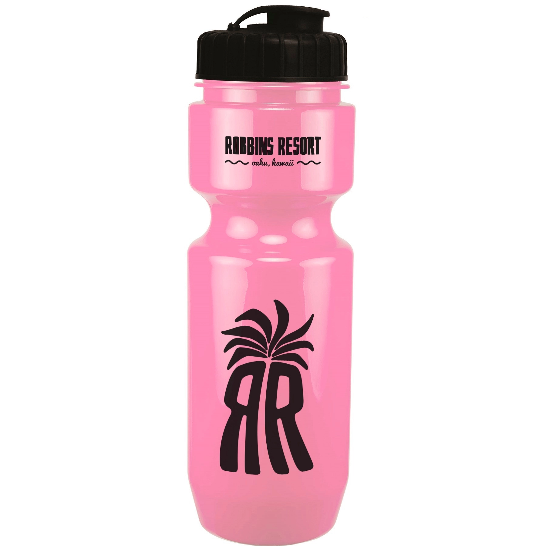 Solid Custom Sports Bottle w/ Flip Top Lid 22 oz. ePromos
