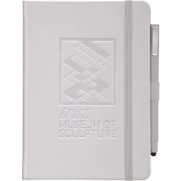 Silver - JournalBook Hard Bound Custom Journal Set - 5"w x 7"h