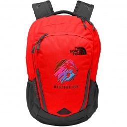 Rage Red / Asphalt Grey The North Face Connector Custom Laptop Backpack - 1