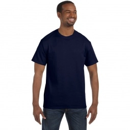 Navy Hanes Authentic Custom T T-Shirt - Colors