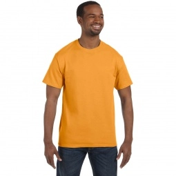 Gold Hanes Authentic Custom T T-Shirt - Colors