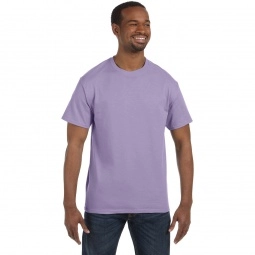 Lavender Hanes Authentic Custom T T-Shirt - Colors