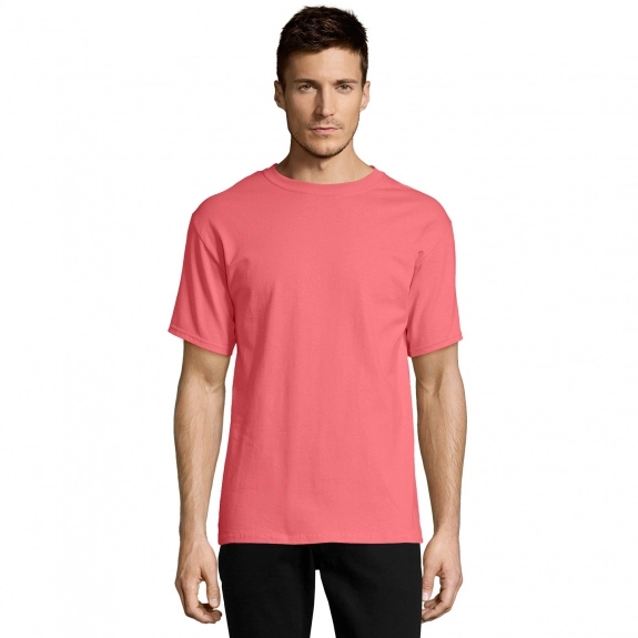 Charisma Coral Hanes Authentic Custom T T-Shirt - Colors