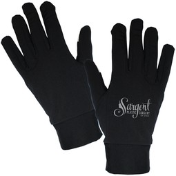 Black - Custom Branded TechSmart Gloves