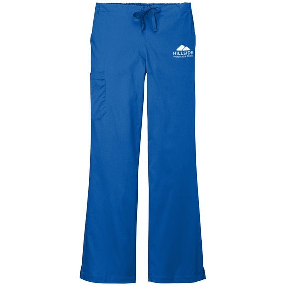 Royal blue - WonderWink&#174; WorkFlex&#153; Custom Flared Cargo Pants - Wo