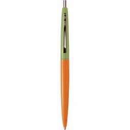 Metallic Orange BIC Clic Promotional Pen