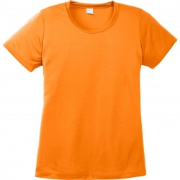 Neon Orange Sport-Tek Competitor Custom T-Shirt - Women's