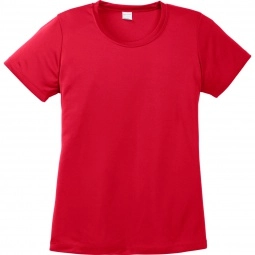 True Red Sport-Tek Competitor Custom T-Shirt - Women's