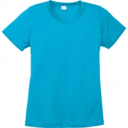 Atomic Blue Sport-Tek Competitor Custom T-Shirt - Women's