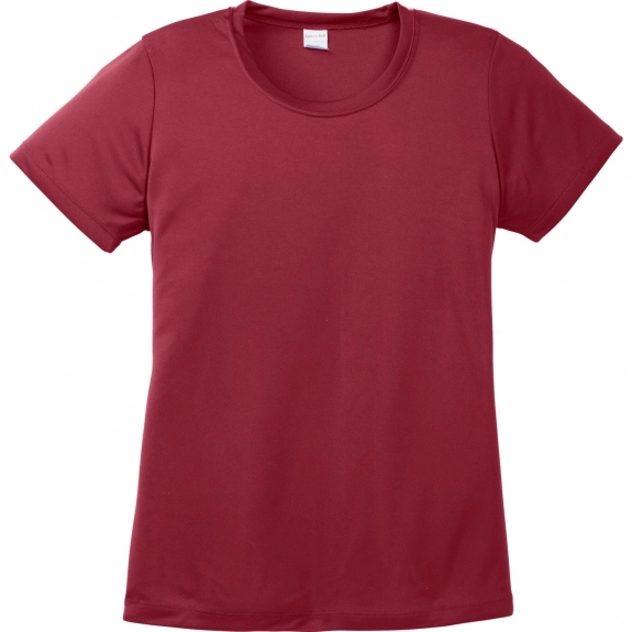 Cardinal Red Sport-Tek Competitor Custom T-Shirt - Women's