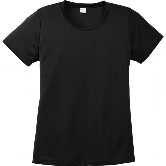 Black Sport-Tek Competitor Custom T-Shirt - Women's