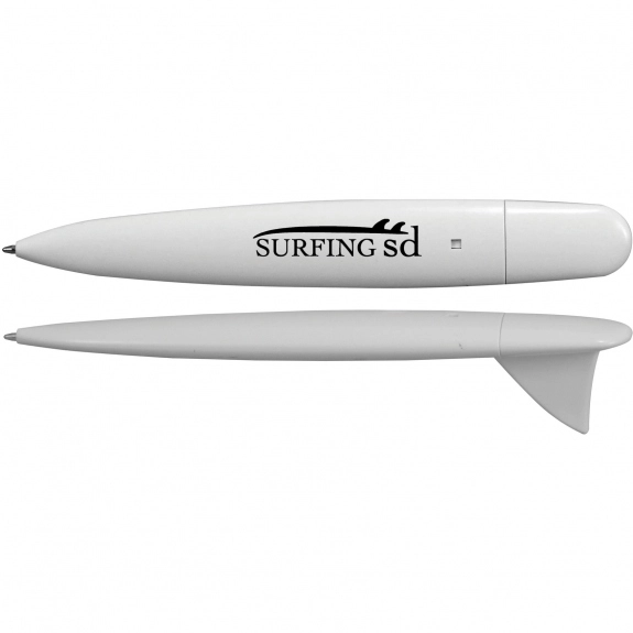 White Surfboard Custom Pen