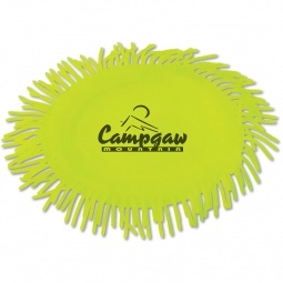 Yellow Frilly Silicone Custom Flyer Disc