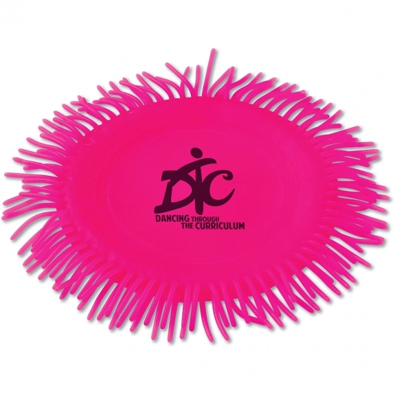 Pink Frilly Silicone Custom Flyer Disc
