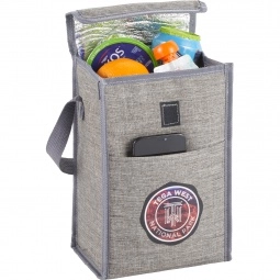 Full Color Recycled Promotional Lunch Cooler - 4 Can