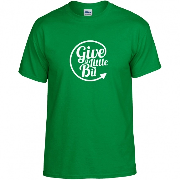 Irish Green Gildan DryBlend 50/50 Logo T-Shirt - Colors