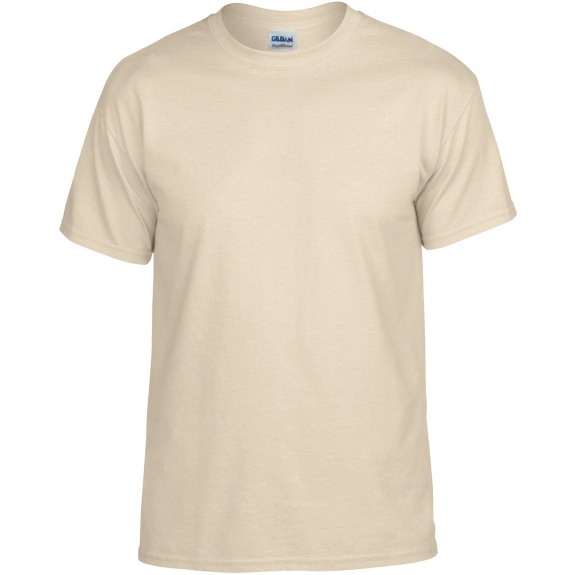 Sand Gildan DryBlend 50/50 Logo T-Shirt - Colors