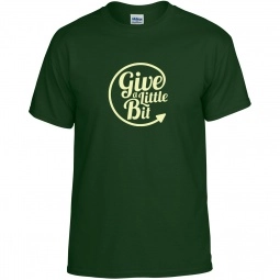 Sport Dark Green Gildan DryBlend 50/50 Logo T-Shirt - Colors