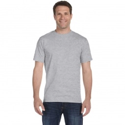 Sport Gray Gildan DryBlend 50/50 Logo T-Shirt - Colors