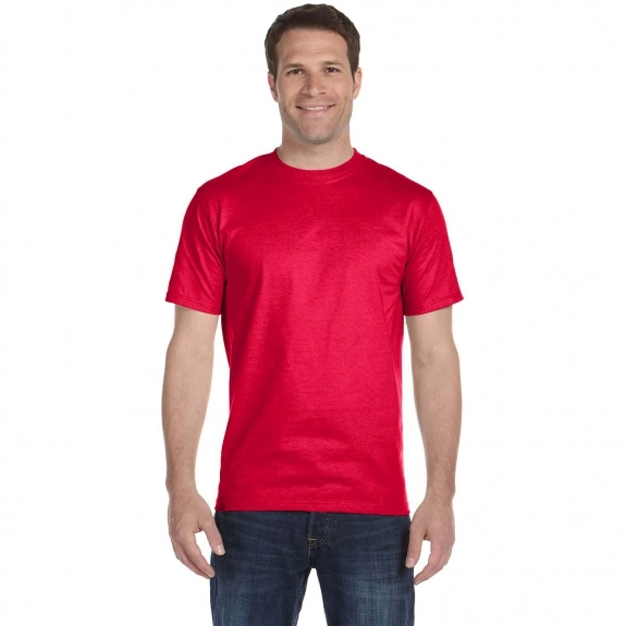 Sport Scarlet Red Gildan DryBlend 50/50 Logo T-Shirt - Colors