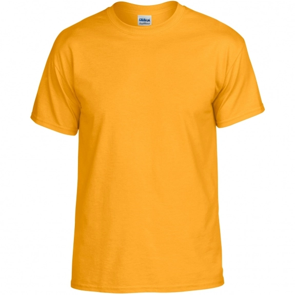 Gold Gildan DryBlend 50/50 Logo T-Shirt - Colors