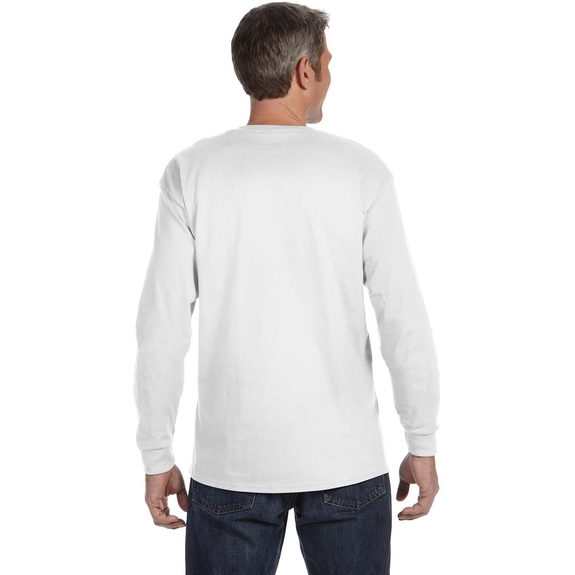 Back - JERZEES Long Sleeve Promotional T-Shirt