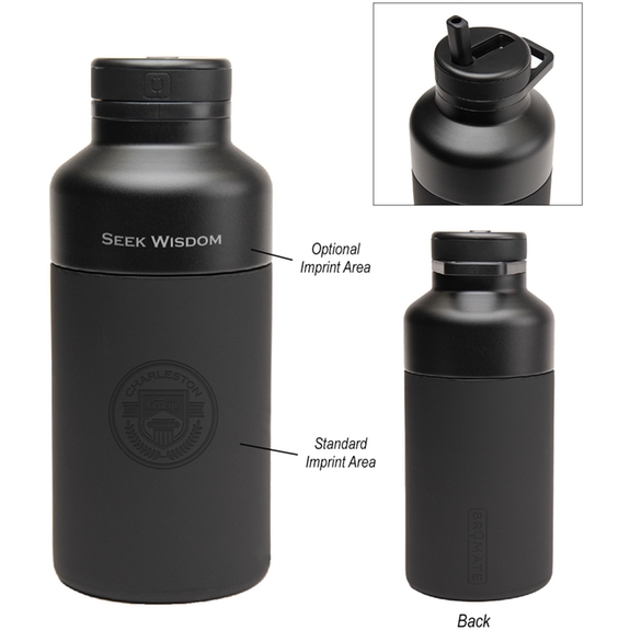 Group BruMate Rotera Stainless Steel Branded Water Bottle - 65 oz.