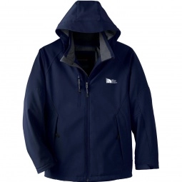 Classic Navy North End Insulated Soft Shell Custom Jackets - Men's