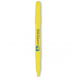 Fluorescent Yellow Sharpie Pocket Promotional Highlighter 