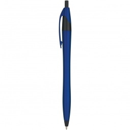 Blue Metallic Colored Javelin Custom Pen