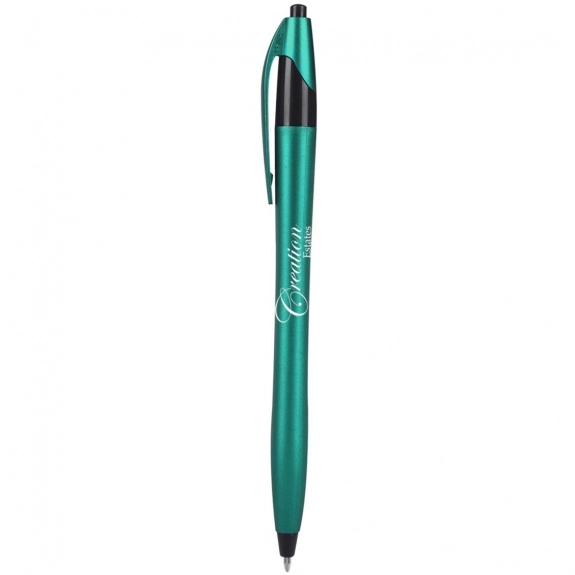 Teal Metallic Colored Javelin Custom Pen
