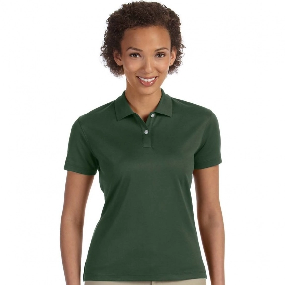 Forest Green Women’s Pima-Tech Logo Polo Shirts by Devon & Jones