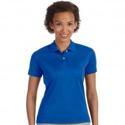 French Blue Women’s Pima-Tech Logo Polo Shirts by Devon & Jones