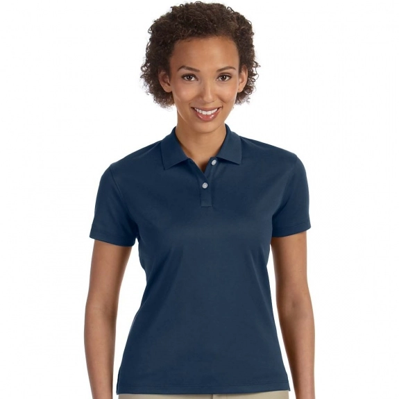 Devon Jones Pima Tech Logo Polo Shirts Womens ePromos