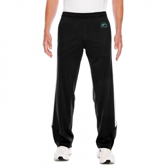 Black Team 365 Fleece Performance Custom Pants - Men's