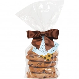 Full Color Gourmet Cookie Gift Bag w/ Custom Hang Tag
