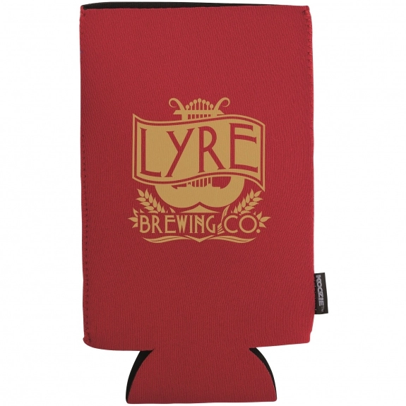 Red - Koozie Giant Collapsible Logo Can Cooler
