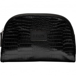 Black - Stylish Metallic Custom Cosmetic Bag