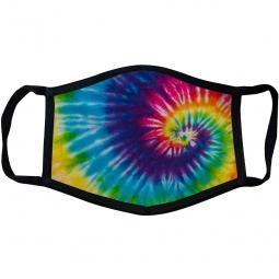Tie Die Full Color 3-Layer Reusable Custom Face Mask