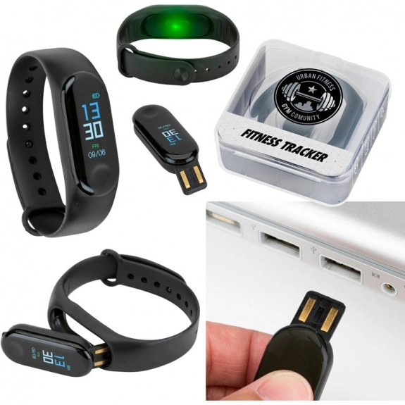 Collage Smart Promotional Fitness Tracker