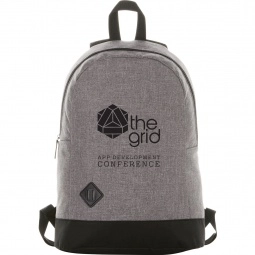 Graphite Heather Promotional Computer Backpack - 15"