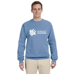 Light Blue - JERZEES Crewneck Custom Sweatshirt