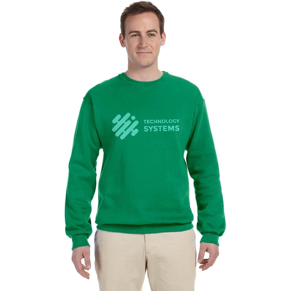 Kelly - JERZEES Crewneck Custom Sweatshirt