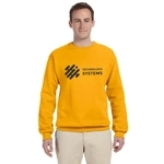 Gold - JERZEES Crewneck Custom Sweatshirt