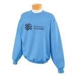 Columbia Blue - JERZEES Crewneck Custom Sweatshirt