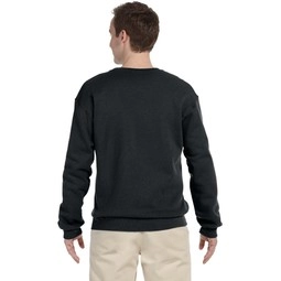 Back - JERZEES Crewneck Custom Sweatshirt