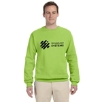 Neon Green - JERZEES Crewneck Custom Sweatshirt