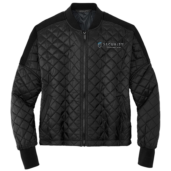 Deep Black Mercer+Mettle&#153; Boxy Quilted Promo Jacket - Women's